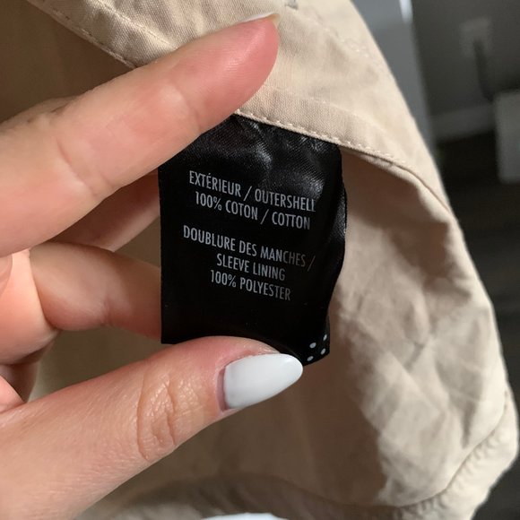 Tan Spring Jacket - Soia & Kyo (Size Small) - Picture 9 of 9